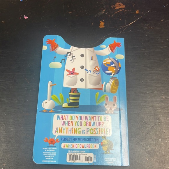 When I Grow Up cardboard children’s book - Picture 15 of 15